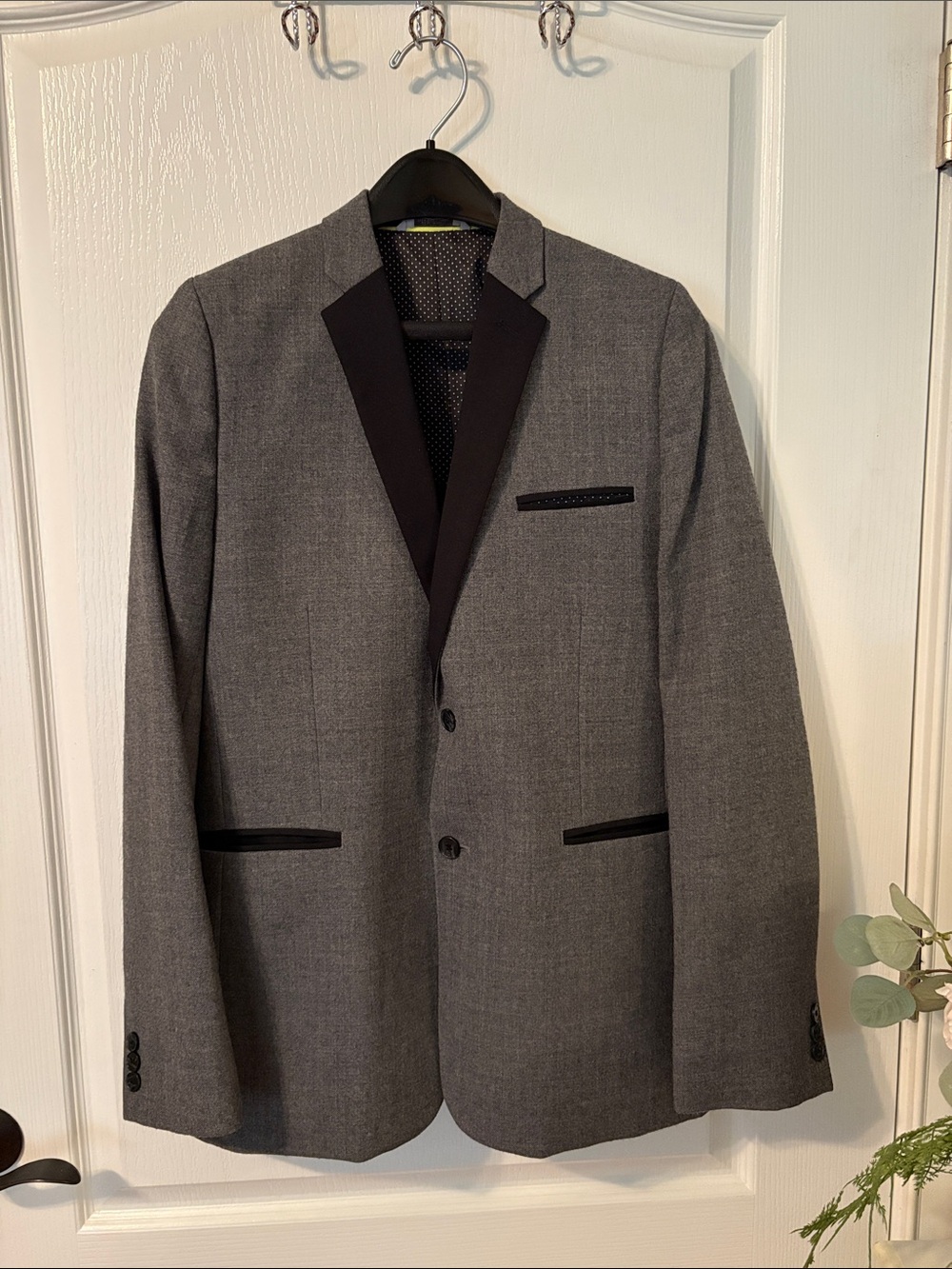 Nordstrom wool tuxedo jacket size 20